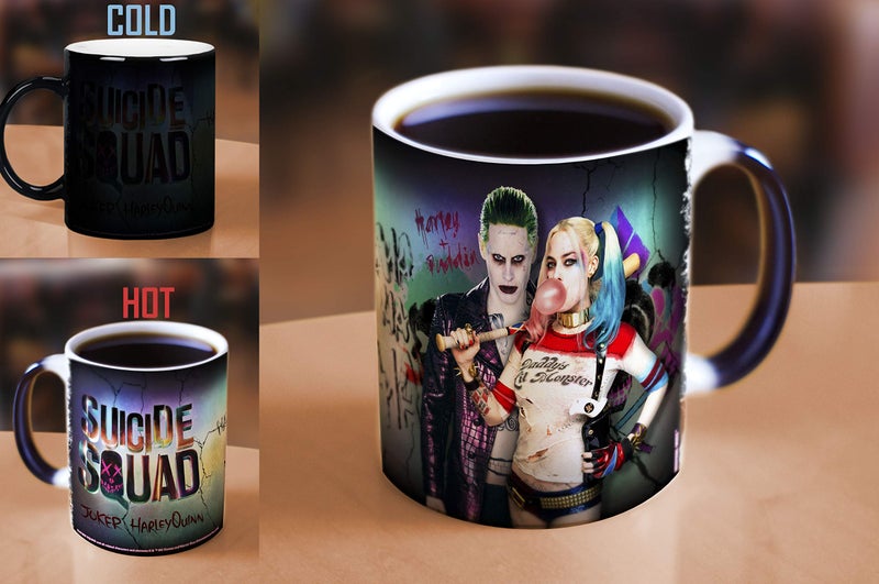 Morphing Mugs Suicide Squad The Joker and Harley Quinn Heat Reveal Ceramic Coffee Mug - 11 Ounce - Image 2